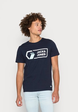 JCOLOGAN - T-shirt con stampa - navy blazer