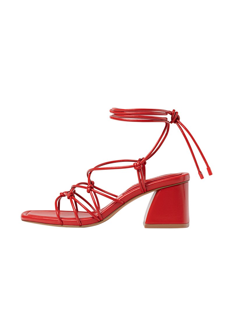 Stradivarius Sandalen rood