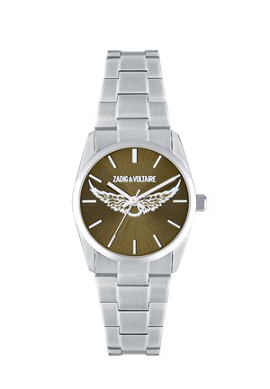 Hodinky - kaki - silver