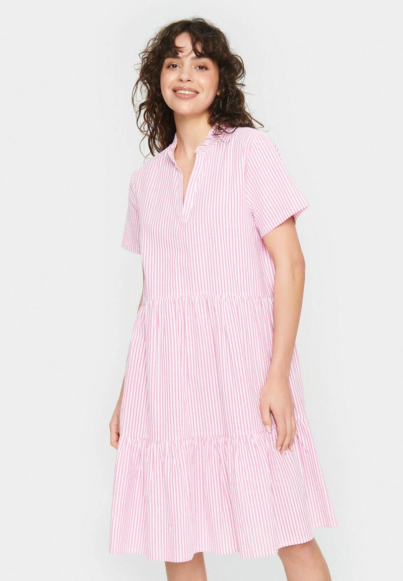 Saint Tropez ELMIKO  - Dnevna haljina - pink cosmos