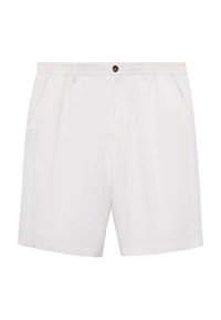 WITH AN ELASTIC WAISTBAND - Shorts - white
