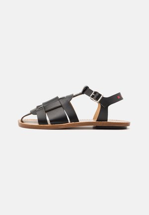 UNISEX - Sandali - black/red