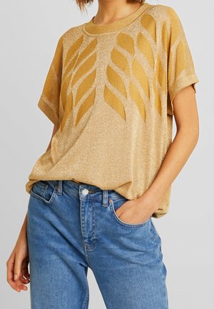 Camiseta estampada - yellow