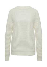 UNISEX MIT AJOURMUSTER - Trui - ecru