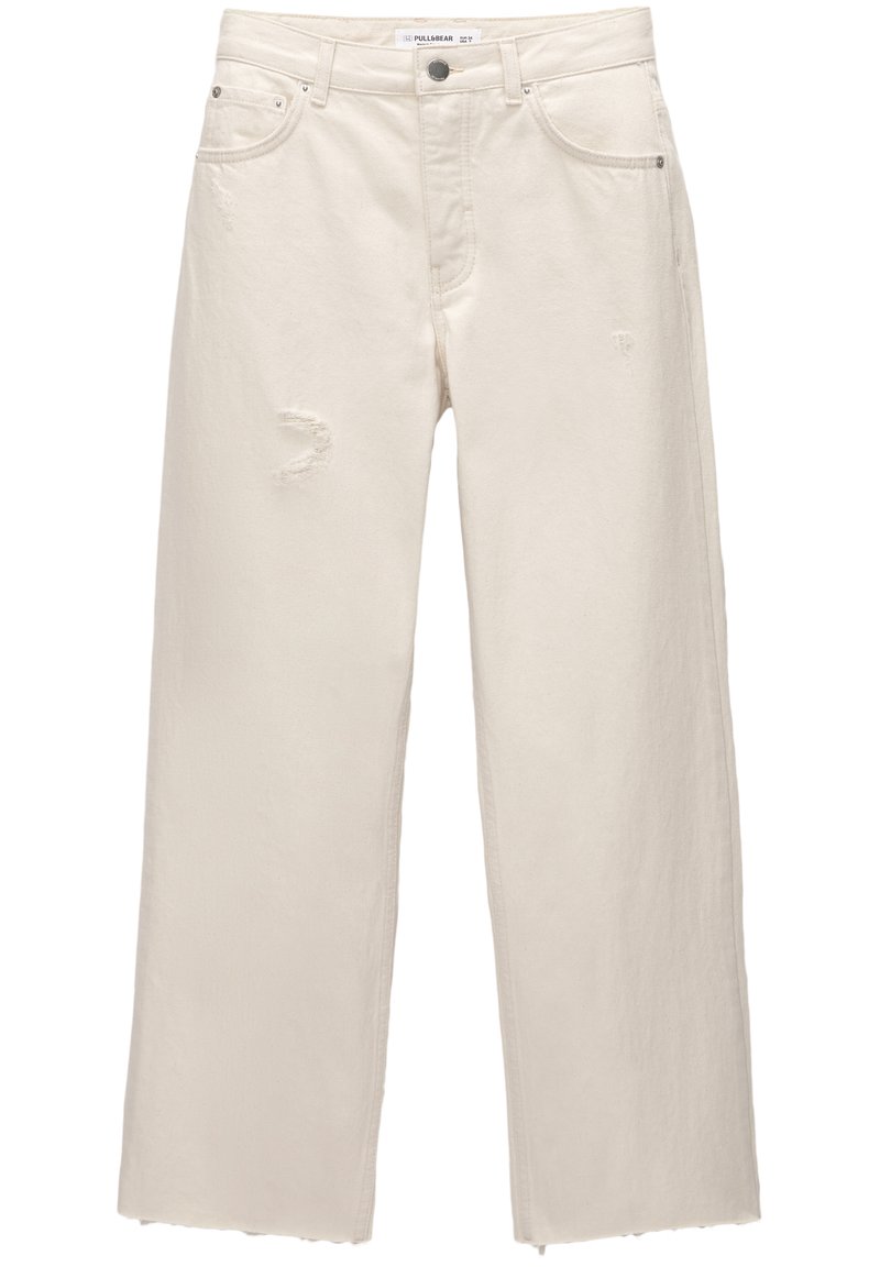 PULL&BEAR Straight leg jeans beige PULL&BEAR Straight leg jeans beige