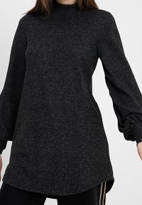 Gina Tricot Stickad tröja - mottled dark grey