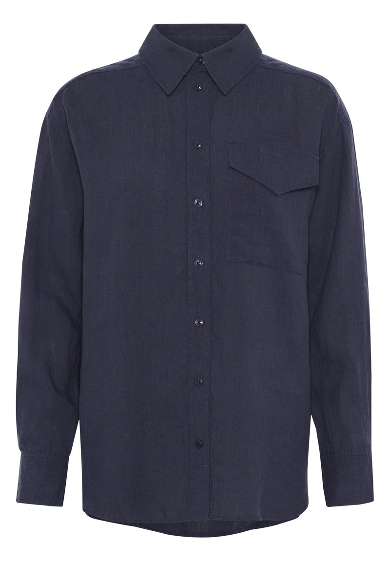 Part Two Overhemdblouse donkerblauw