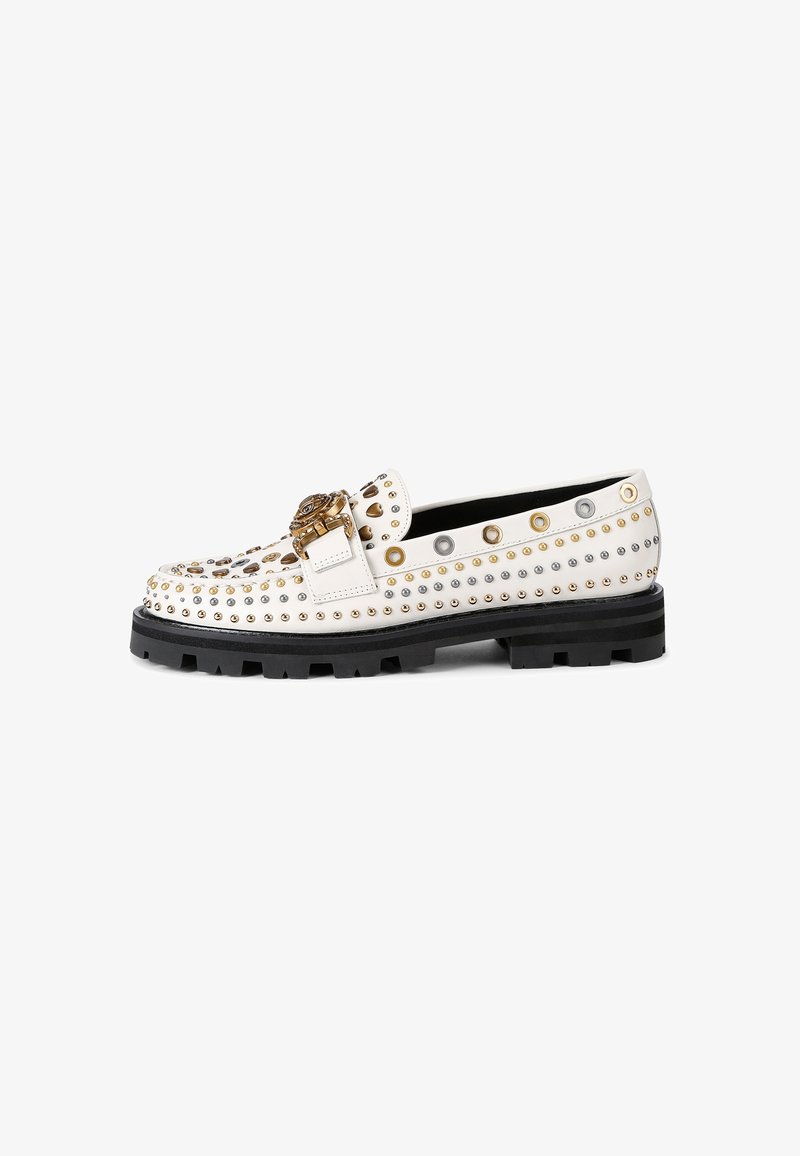 Kurt Geiger London MANSION STUD LOAFER - Scarpe senza lacci - bone comb