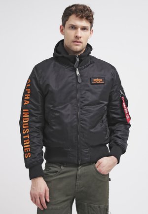 Light jacket - black/orange