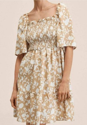 Freizeitkleid - beige