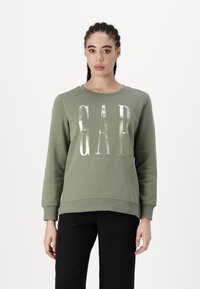 GAP LOGO CREW - Sportinis megztinis - walden green