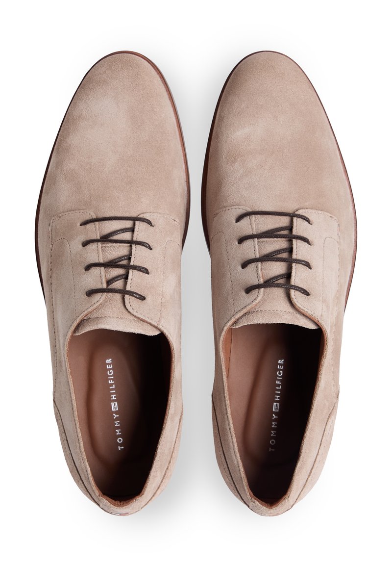 TOMMY HILFIGER  Men\'s Beige
Leather Suede Lace Up Oxford Shoes Made in Portugal Tommy Hilfiger Men main image 3