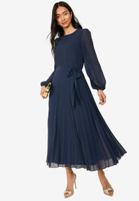 Friends Like These REGULAR FIT - FLUTTER SLEEVE MIDI - Vapaa-ajan mekko - navy
