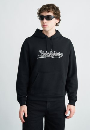 LOOSE WAVE HOODIE - Melegítőfelső - black