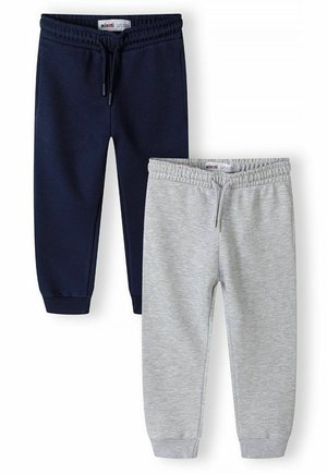 2 PACK - Tracksuit bottoms - grey navy