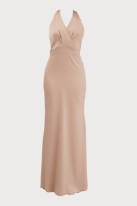JASMIN MAXI - Obleka iz džersija - champagne