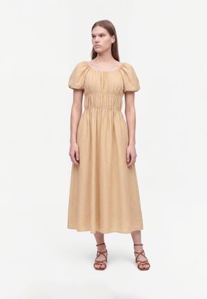 New Look, MILKMAID MIDI - Jurk - camel