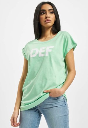 SIZZA  - T-shirts med print - mint