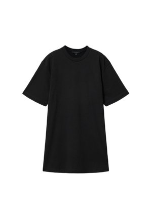 AllSaints FUSE TEE DRESS - Trikoomekko - black