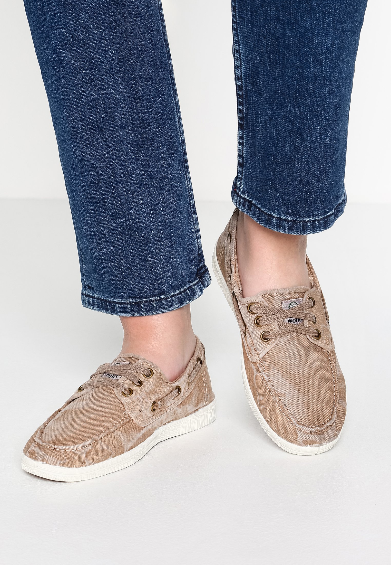 Natural World Scarpe da barca - beige - Zalando.it