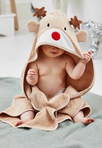 JoJo Maman Bébé HOODED FOX STANDARD - Ručnik za kupanje - reindeer
