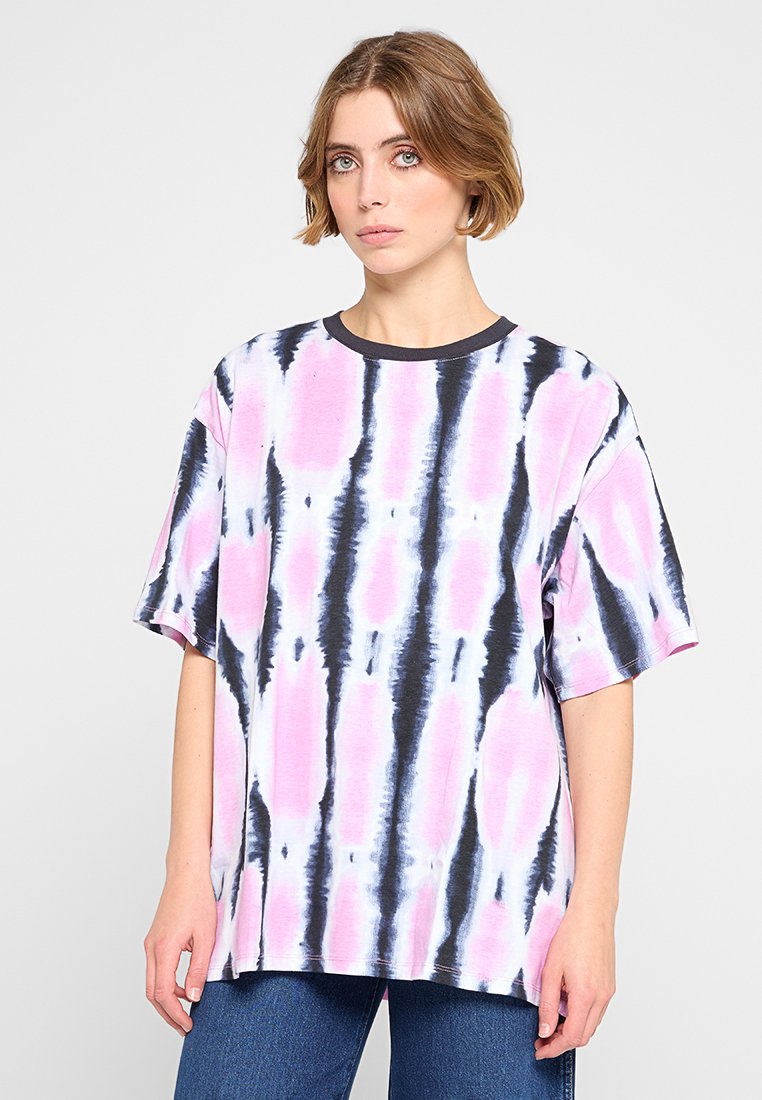 Wrangler T-shirt print paars Wrangler T-shirt print paars