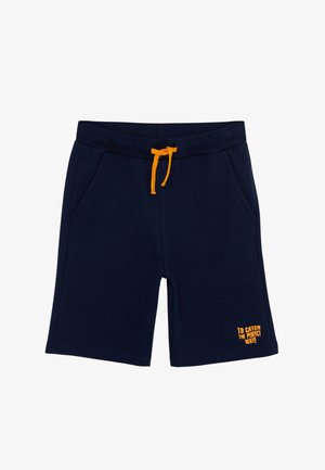 ELASTIC WAIST PRINTED - Short - navy