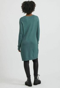 VILA VIRIL DRESS - Strikkjoler - light blue