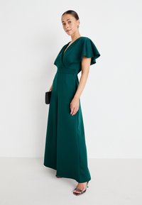 WAL G PETITE WEDDING BETTY WRAP - Ολόσωμη φόρμα - forest green