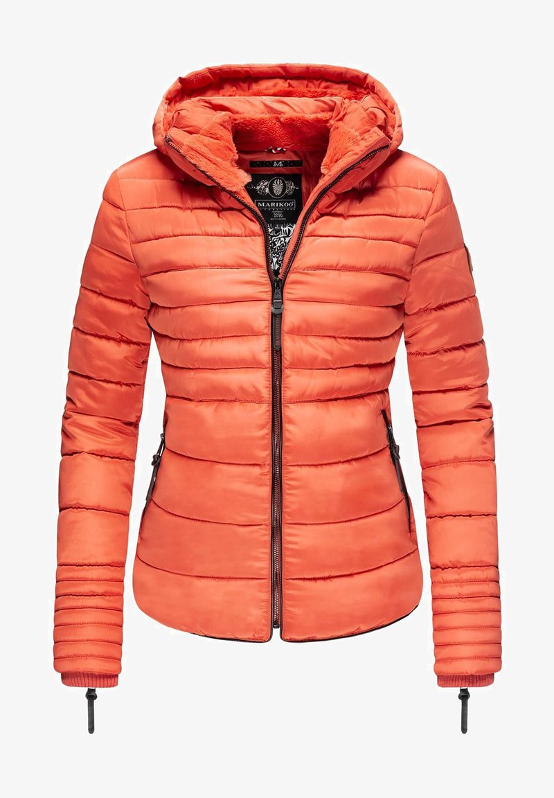 Marikoo AMBER - Vinterjakke - dark coral