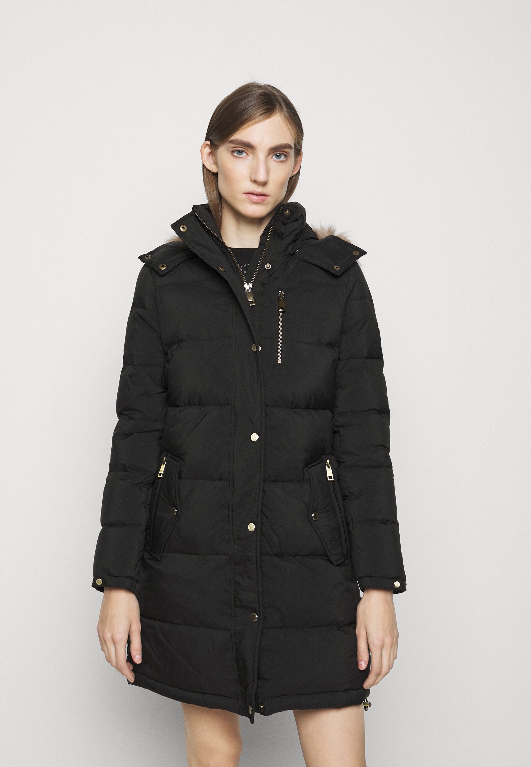 MICHAEL Michael Kors HEAVY PUFFER - Abrigo de plumas - black/negro Zalando.es