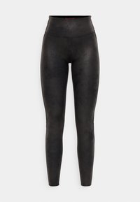 Legingi — zeķes - very black