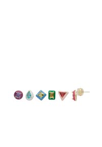 U.S. Polo Assn. 6 PACK SOPHIE - Boucles d'oreilles - multicolour stud yellow gold