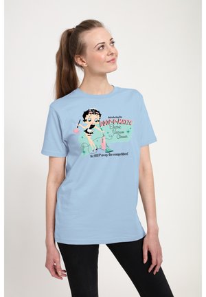 BETTY BOOP CLEANING SERVICES - T-shirt z nadrukiem