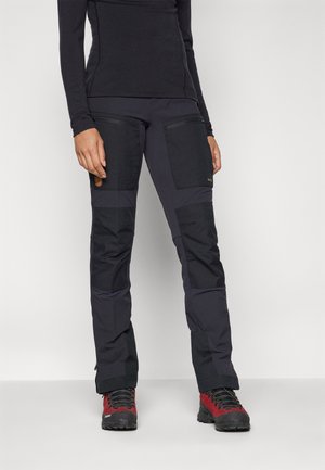 KEB AGILE WINTER TROUSERS W - Outdoor trousers - black