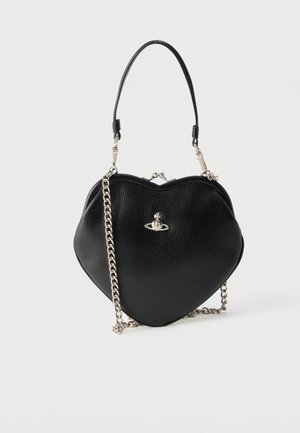 BELLE HEART FRAME PURSE - Rokassoma - black