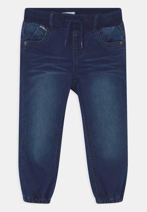 NMMBOB DNMTOLLYS - Relaxed fit jeans - dark blue denim