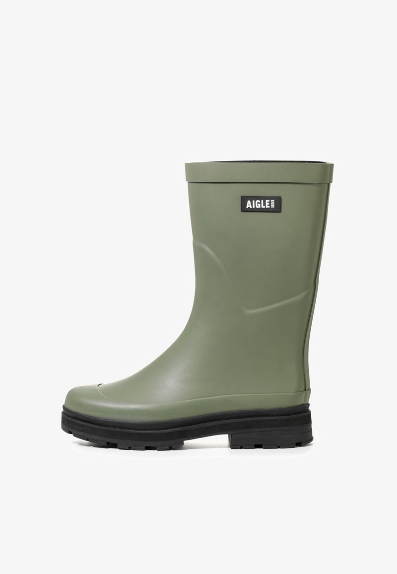 Aigle MID RAIN - Bottes en caoutchouc - olive oyl