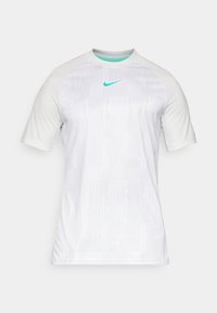 Nike Performance TOP - Camiseta deportiva - photon dust/dynamic turquoise