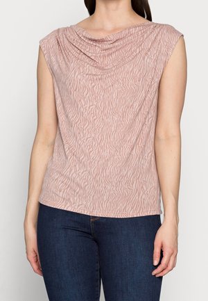 T-shirt med print - light pink