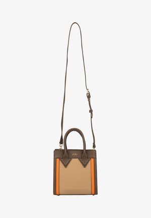 19V69 Italia, 19V69 ITALIA HANDTASCHE LOTTE - Handtas - taupe orange