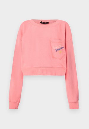 Dsquared2 OFF SHOULDER - Sweatshirt - coral