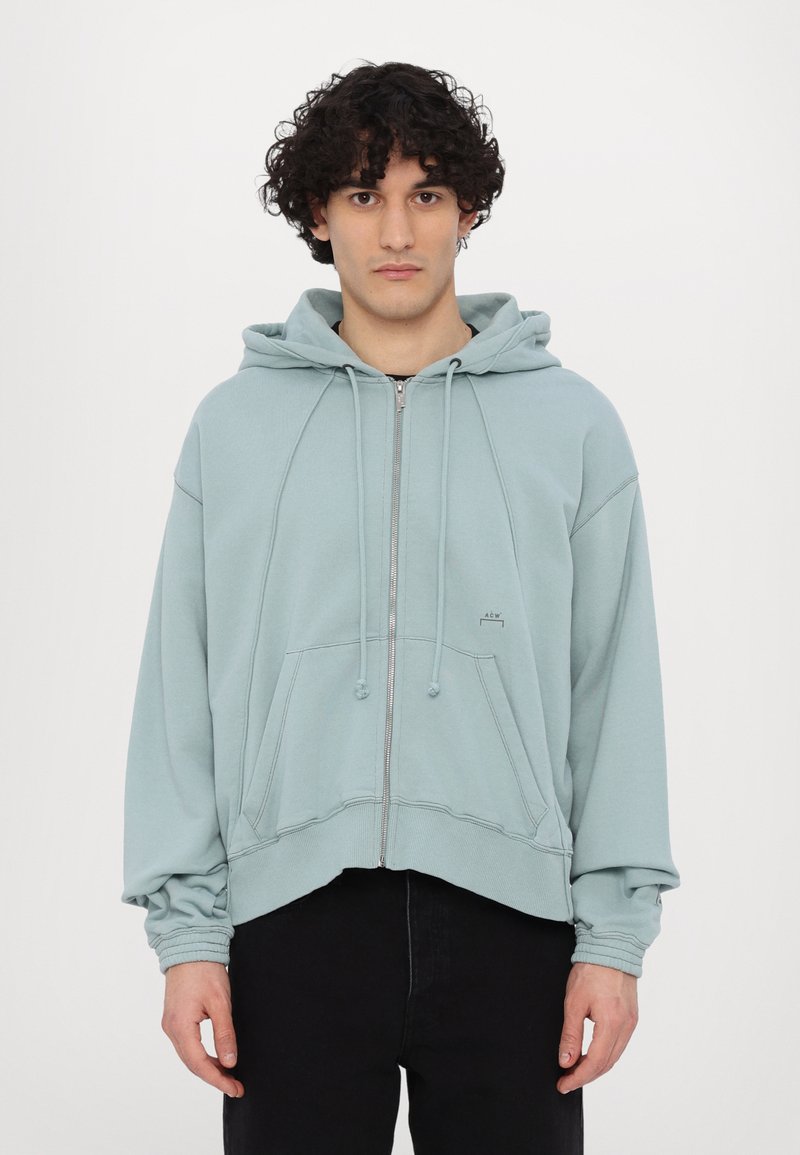 A-COLD-WALL* - MILLBANK ZIP - Kapuzenpullover - grey7green tourmaline, Vergrößern