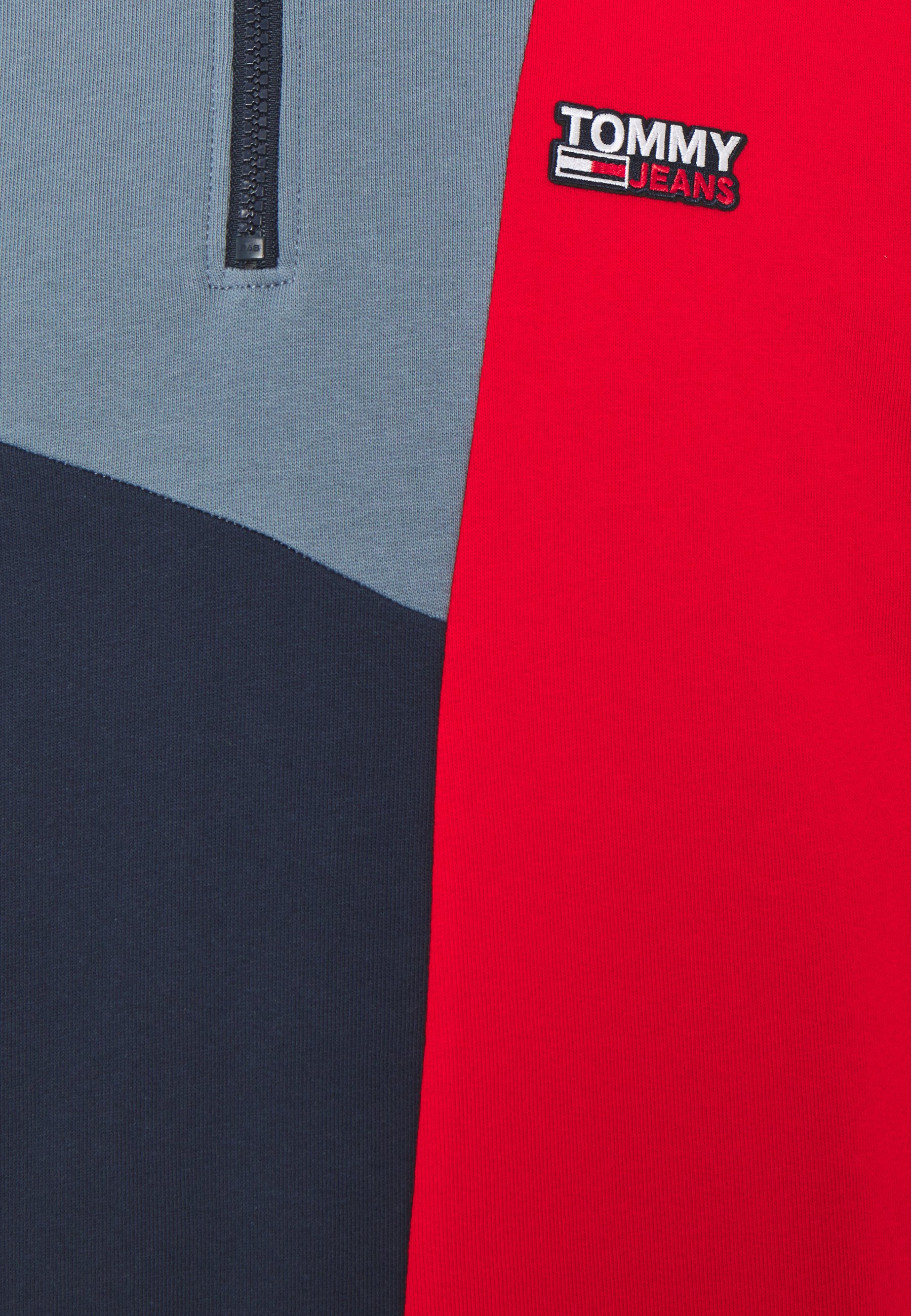 tommy jeans retro mock neck