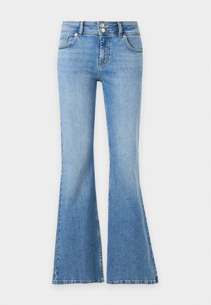 ONLY, ONLJUDY LOW WAIST - Flared jeans - medium blue denim