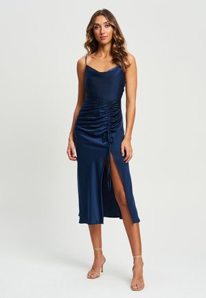 AISHA MIDI - Koktailové šaty/večierkové šaty - navy blue