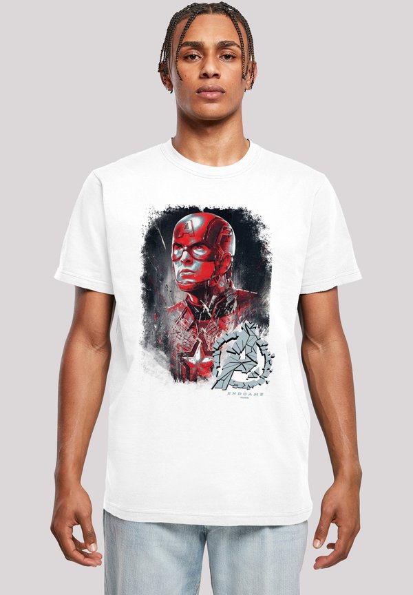MARVEL AVENGERS ENDGAME CAPTAIN AMERICA BRUSHED - T-Shirt print