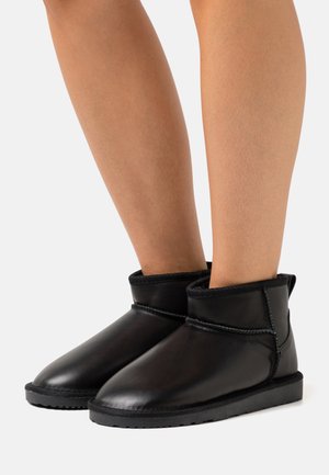 LEATHER - Ankelstøvler - black