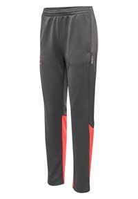 Hummel HMLONGRID POLY WO - Träningsbyxor - forged iron nasturium