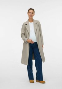 Vero Moda Maternity VMMFORTUNEAYA  GA - Gabardina - silver mink